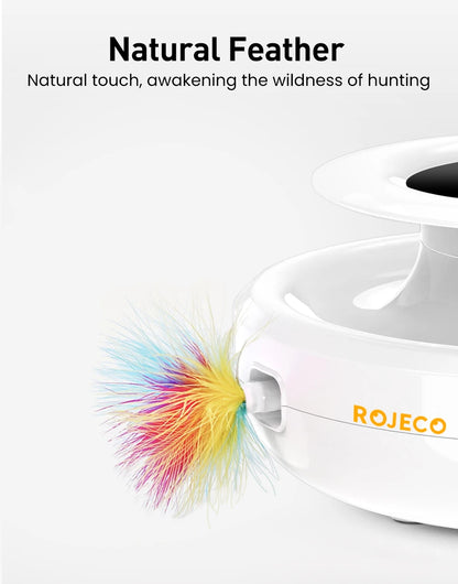 Rojeco FeatherPlay 2-in-1 Smart Interactive Toy Set