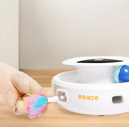 Rojeco FeatherPlay 2-in-1 Smart Interactive Toy Set