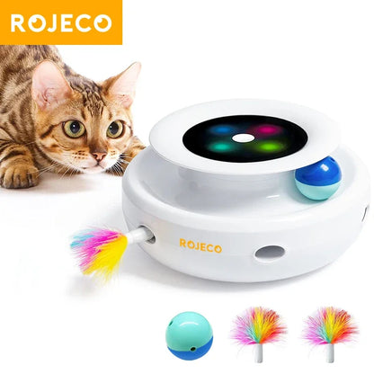 Rojeco FeatherPlay 2-in-1 Smart Interactive Toy Set