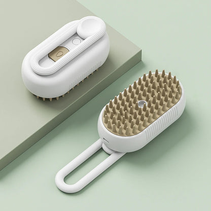 Electric Pet Cleaning Brush Steam Spray